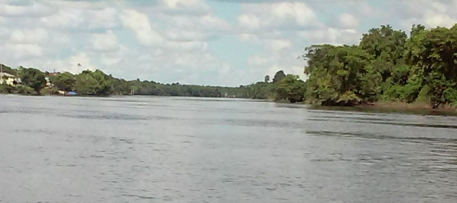 One of the beautiful waterways in Guyana